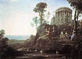 Famous Apollo Paintings - Apollo and the Muses on Mount Helion